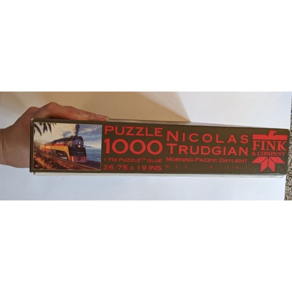 Nicholas Trudgian MORNING PACIFIC DAYLIGHT 1000 Piece Puzzle Southern Pacific - Picture 5 of 8